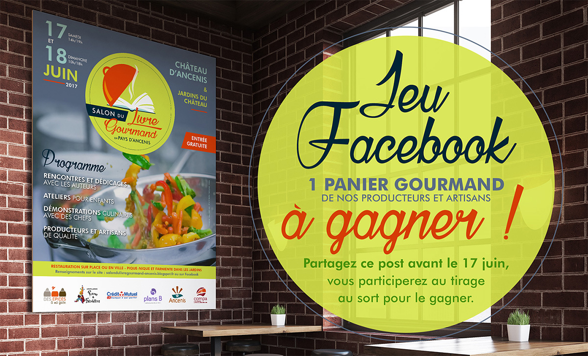 Salon du livre gourmand plans b communication